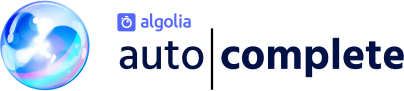 algolia autocomplete