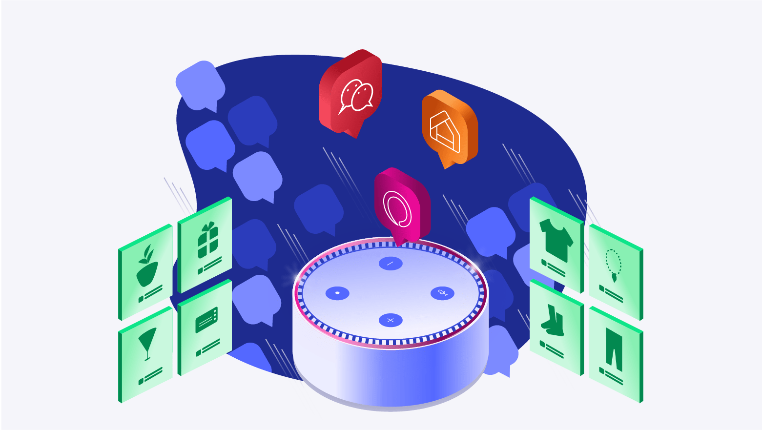 Composable Commerce:  How to integrate your product catalog into WeChat, Google Home, and Alexa